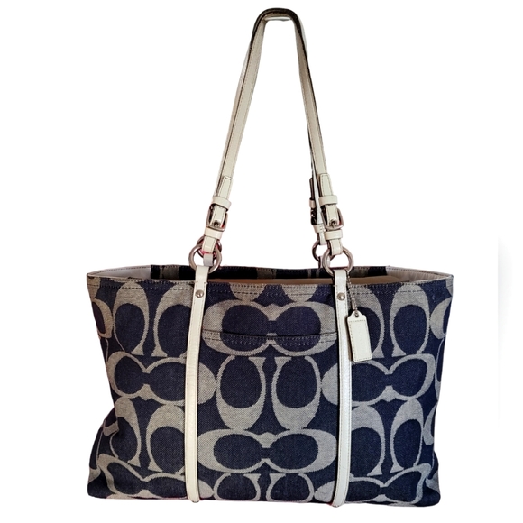 Coach Bags Coach Denim Tote Poshmark